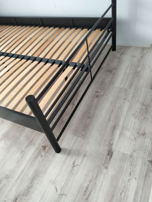 Łóżko sypialniane metalowe 160x200