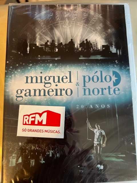 Miguel Gameiro e Pólo Norte 20 Anos ao Vivo DVD