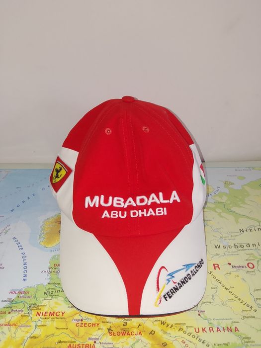 Czapka F1 Ferrari Fernando Alonso 2010 Puma Rozmiar Uniwersalny OSFA Stan bardzo dobry