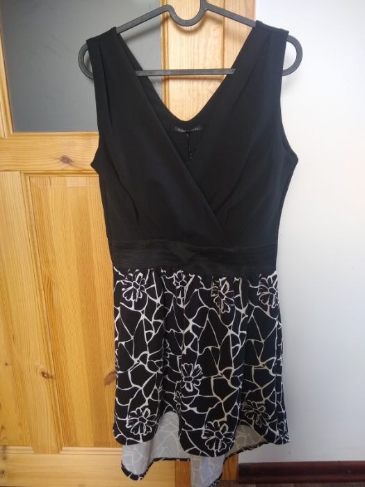 Czarno-biała sukienka, VUBU, rozm. L, nowa z metką