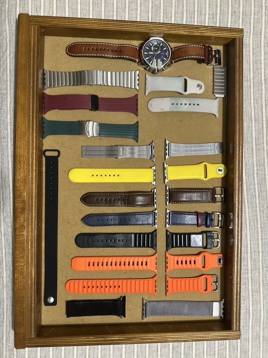 Várias pulseiras Apple Watch