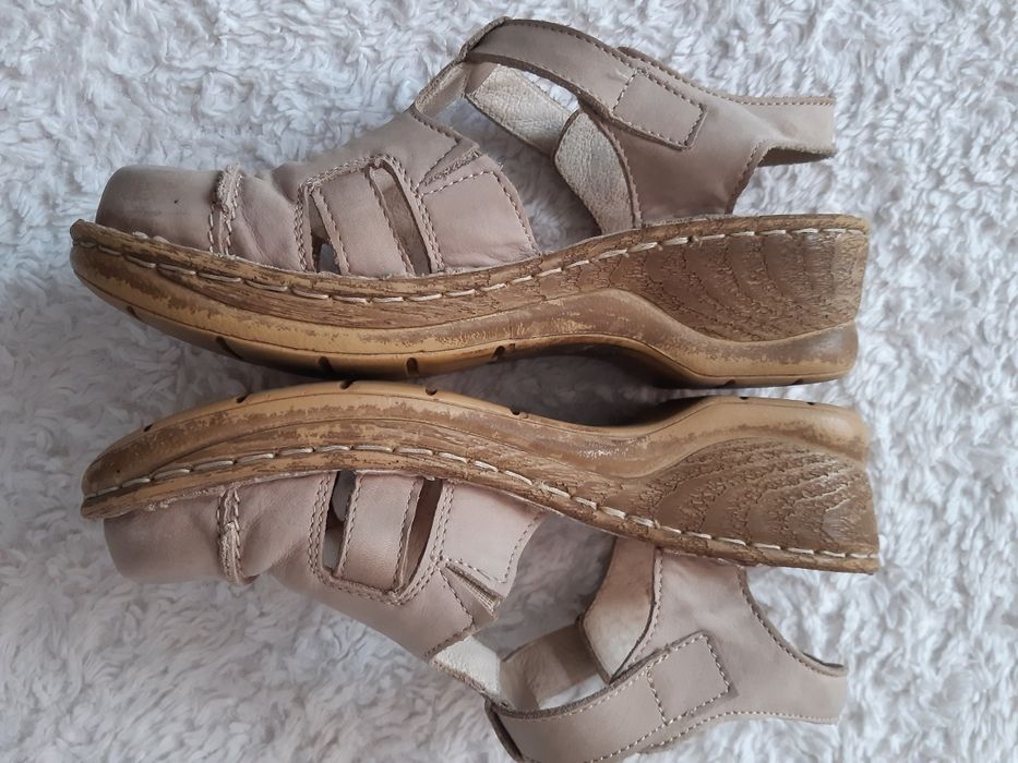 Buty sandały damskie Skóra 36