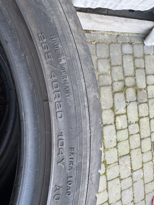 Opony 265/40R 20 104Y używane