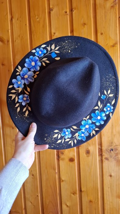 Капелюх ручного розпису