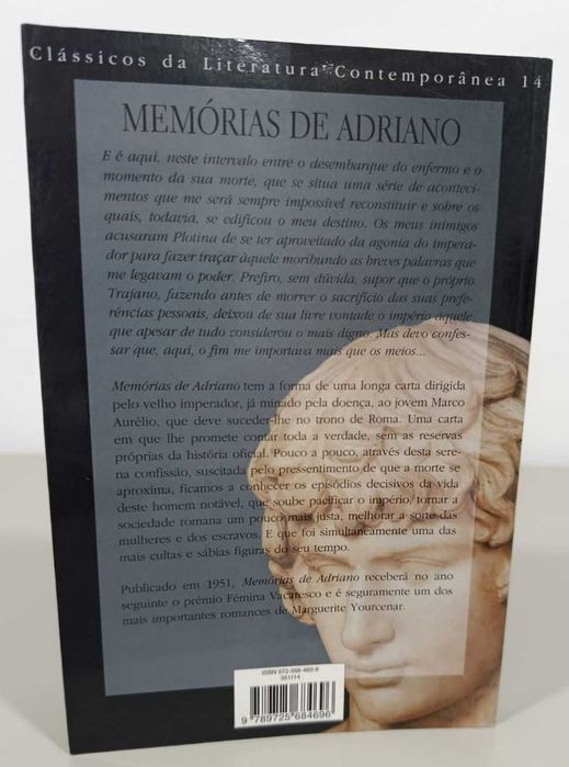 Memórias de Adriano de Marguerite Yourcenar