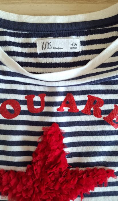 Vestido azul e vermelho (Kids El Corte Inglés)