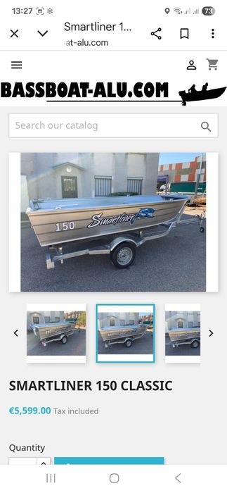 Лодка Смартлайнер-150(Длина 4,5м Ширина 1,94м),2025год,новая