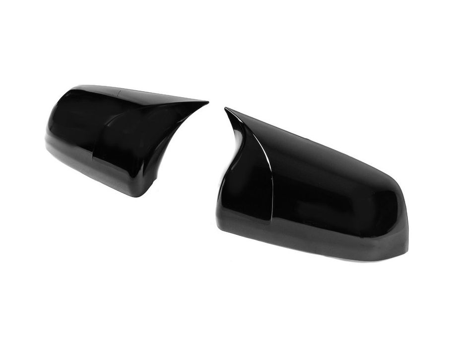 Mitsubishi Lancer X 2008- рр. Накладки на дзеркала BMW-Style (2 шт)