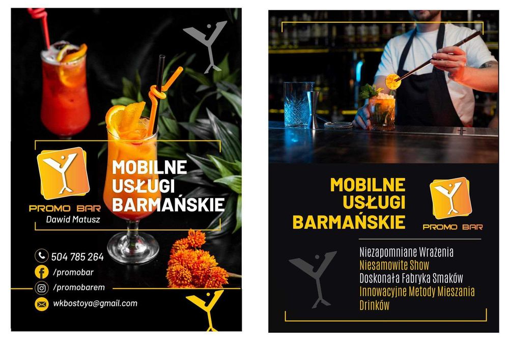 DRINK BAR na Twoim Przyjęciu + Prosecco Bar gratis!