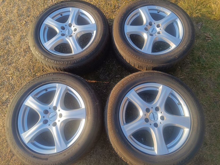 felgi aluminiowe 5x120 bmw x3 x4 mini countryman vw t7 et45 18 cali