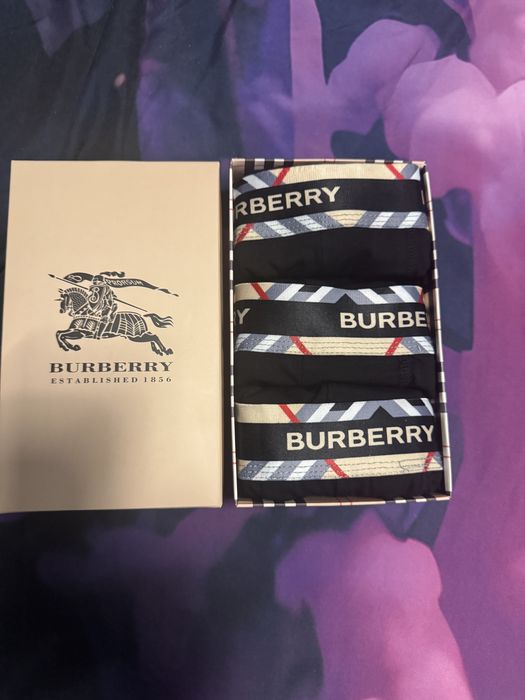 Meskie bokserki burberry