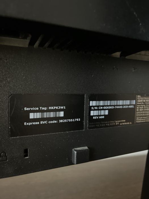 Monitor 27” DELL U2713HMT