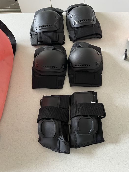 Patins em Linha + acessorios