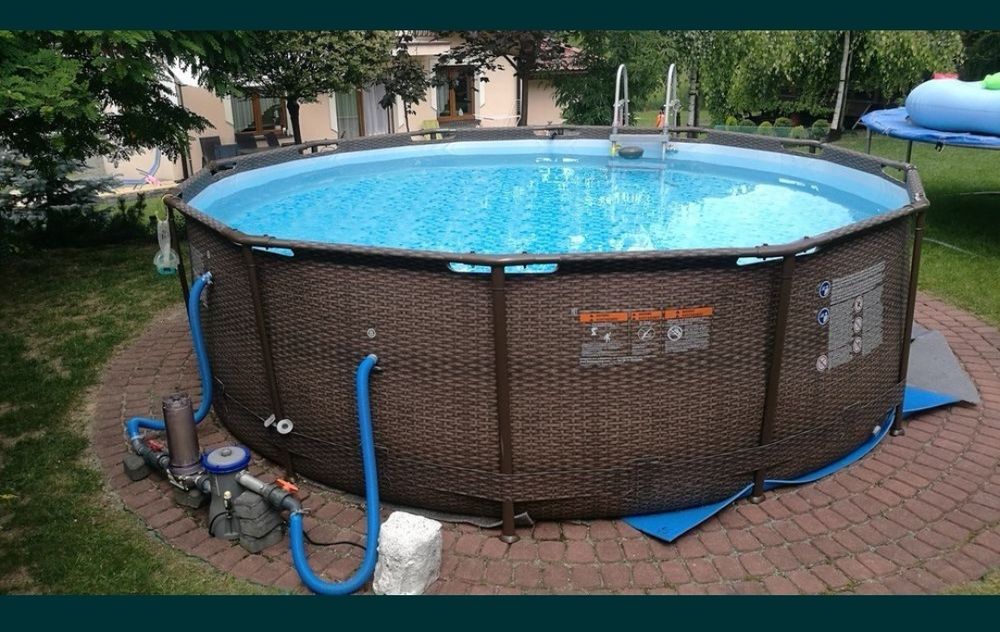 Basen Rattan Bestway Steel Pro Max 366 x 100 cm