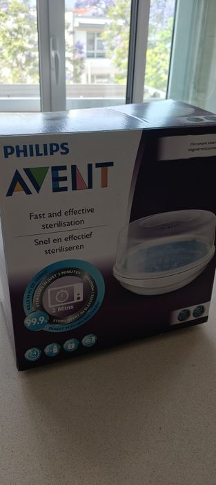 Esterilizador de biberões Avent