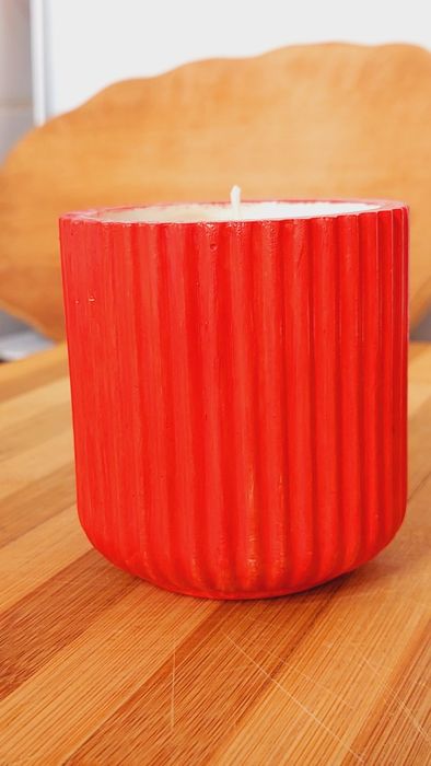 Свеча в кашпо свічка в кашпо