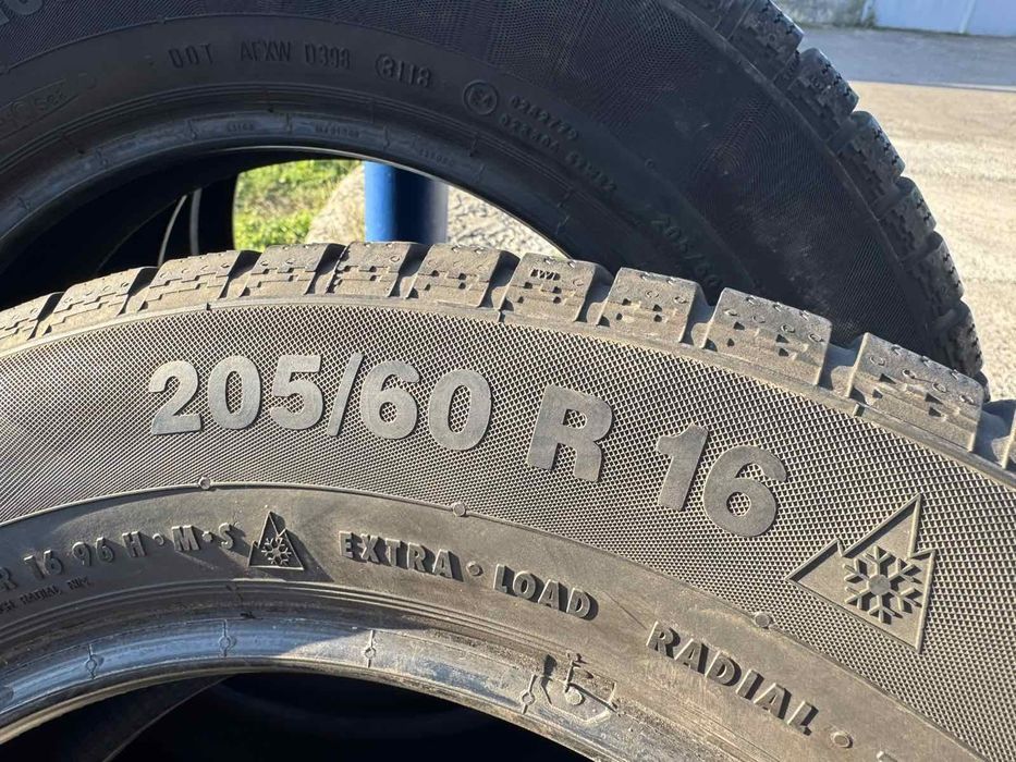 Зимові шини CONTINENTAL 205/55 R16