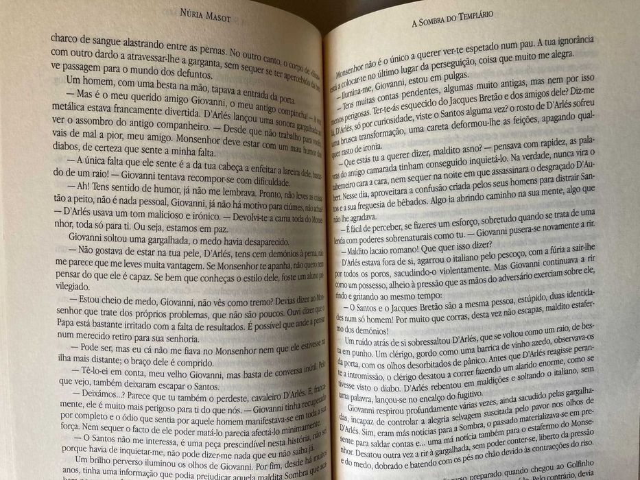 A Sombra do Templário, de Núria Masot