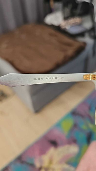 Ray Ban Clubmaster RB3507 in Silver Aluminum