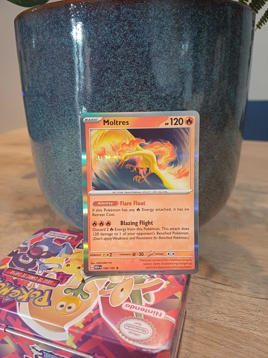 Carta Pokémon Moltres #146 Pokemon Scarlet & Violet 151