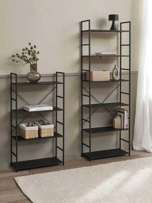 Estante 6 prateleiras Jysk ASTRUP preto