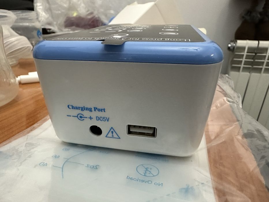 Bomba de tirar leite elétrica Bellababy Duo como nova com acessorios.