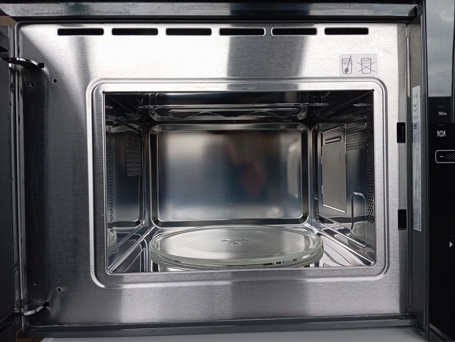 Встраиваемая микроволновая печь Bosch черная нержавейка из Германии