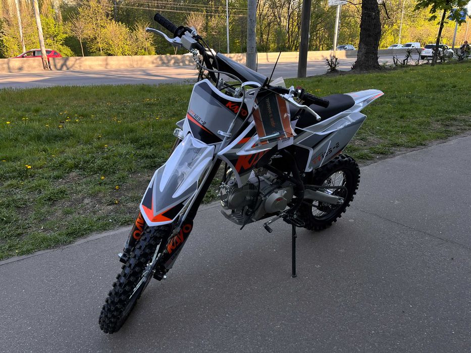 Пітбайк KAYO TT125 kick / electric start