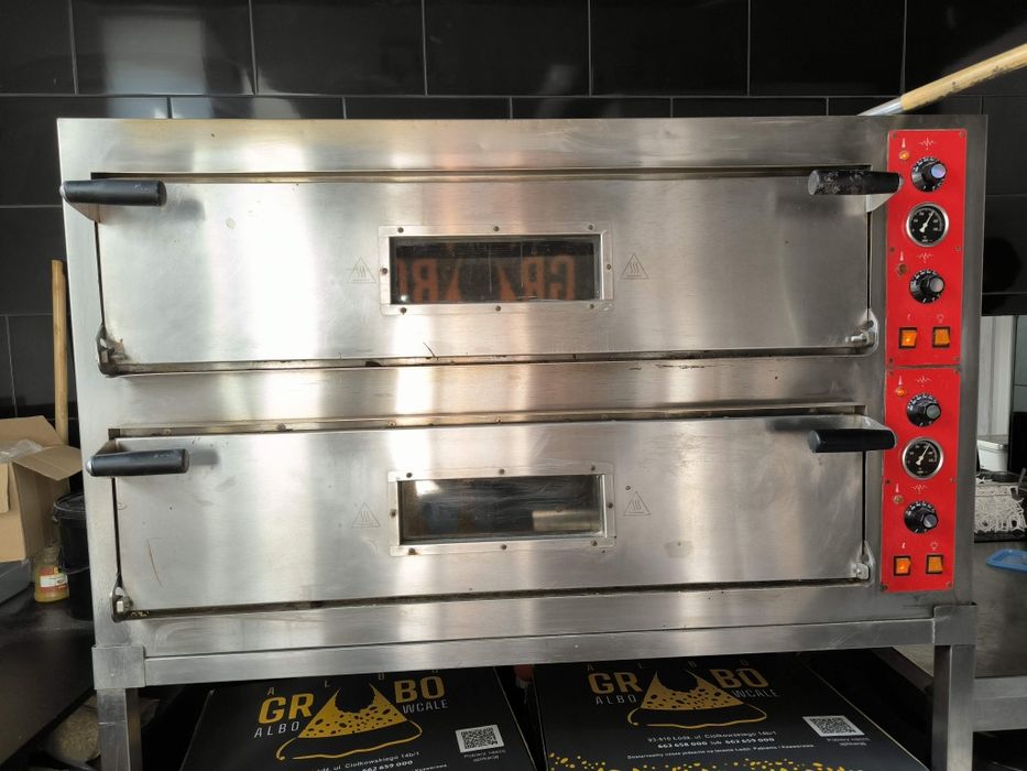 Piec do pizzy 2x4 fi 320 mm STALGAST
Piec do pizzy 2x4 fi 320 mm STALG