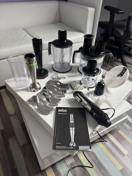 BRAUn MultiQuick 9(新品、未開封) 新品未使用】BRAUN マルチクイックフードプロセッサー 未使用