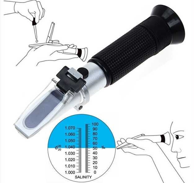 Refratometro de salinidade Hidrômetro para várias aplicações430092742506598400