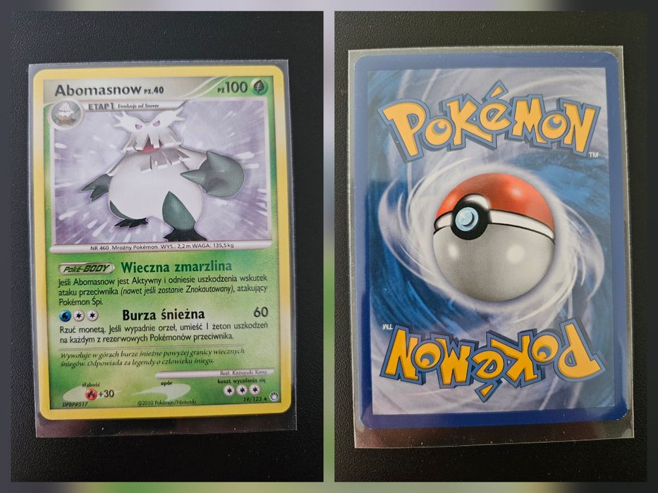 Polskie Karty Pokemon Diament i Perła