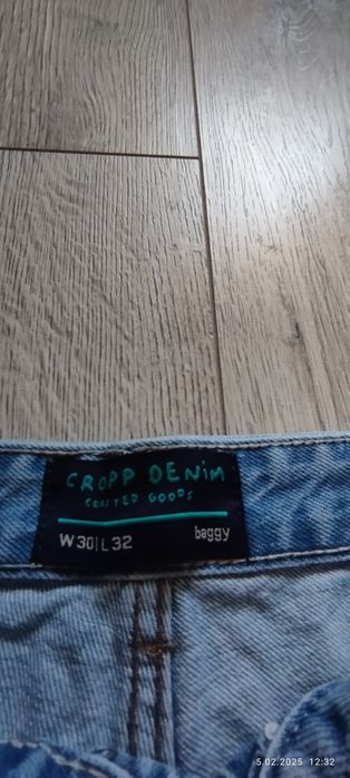 Spodnie jeansowe Cropp baggy