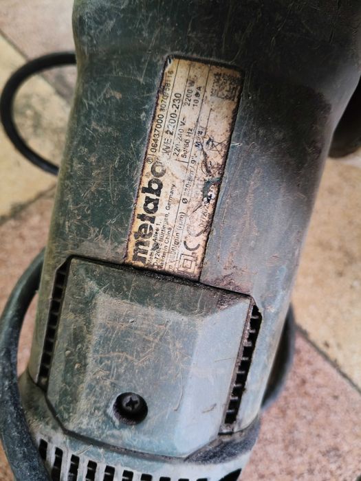Metabo szlifierka kątowa duży Diaz, przecinarka 230 mm