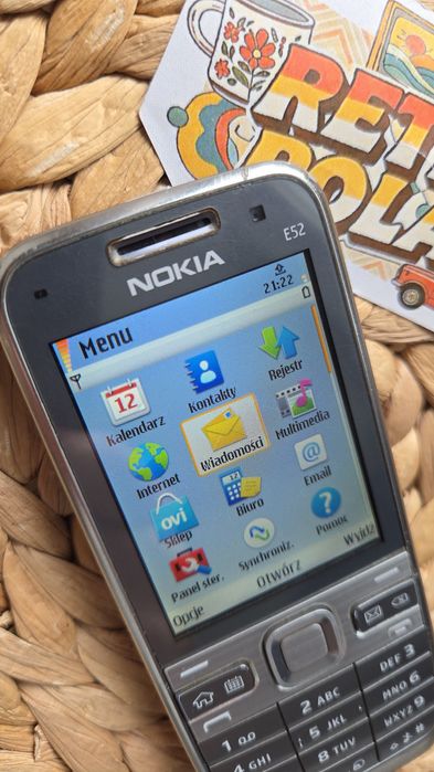 Nokia E52 PL bez simloka,  kolekcja