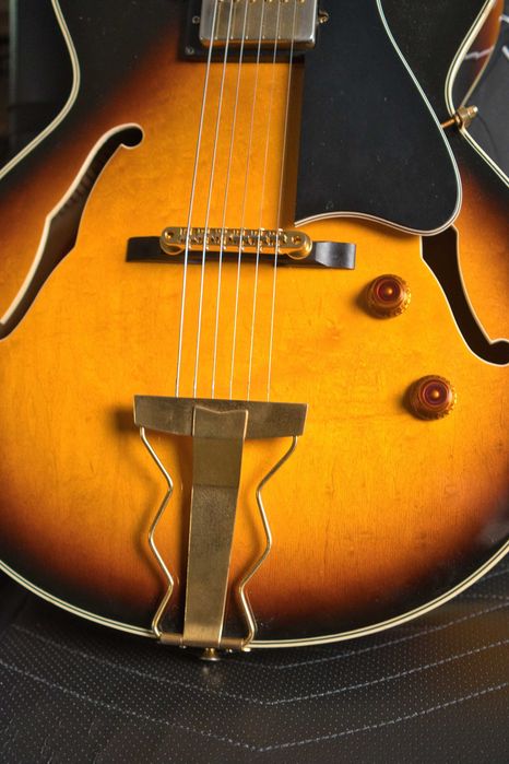 Burny RFA-65 /ES-175 – gitara kolekcjonerska / po Darku Kozakiewicz (Perfect) + certyfikat