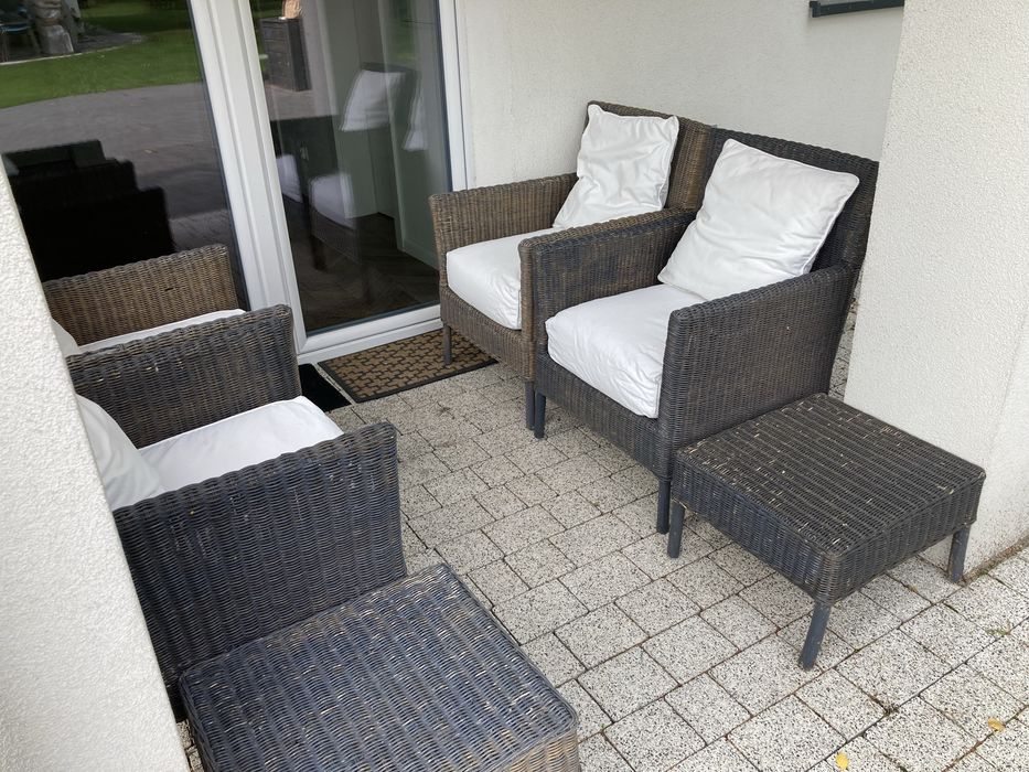 Naturalne Wiklinowe fotele fotel z wikliny super wygodny