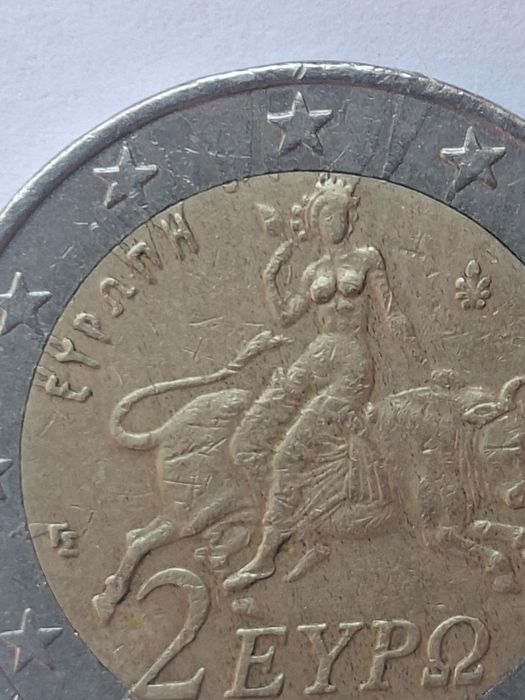 Moeda 2euros  Grécia  2002