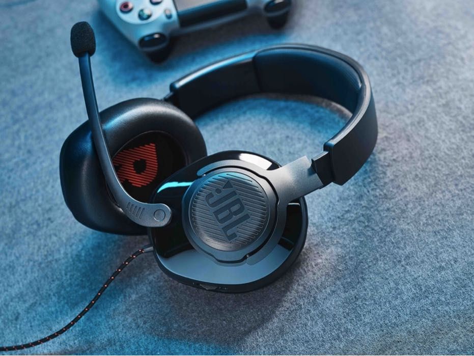 Słuchawki wokółuszne JBL Quantum 200 czarne.POWYSTAWOWE