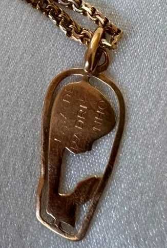 Pendente Santa – Ouro 19.2K (Ouro Português)