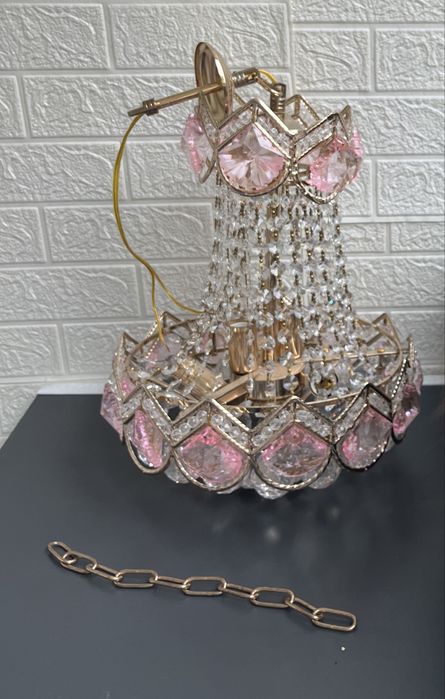 Люстра кришталева