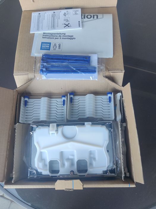 Geberit Sigma60 Przycisk WC prostokątny szkło białe 115.640.SI.1