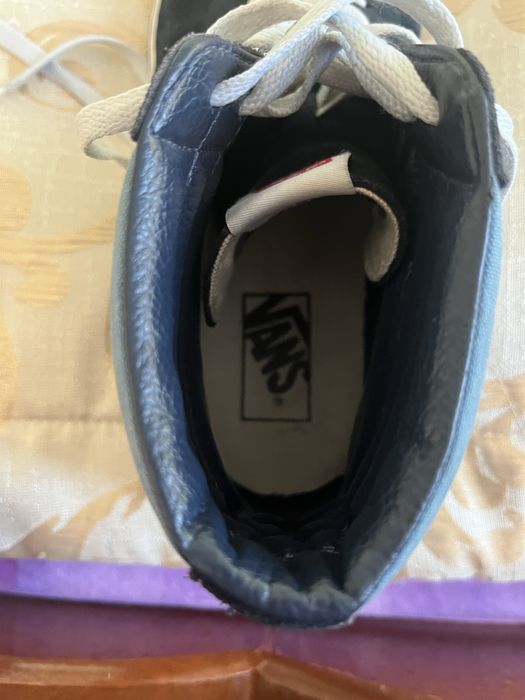 високі кеди Vans Sk8-Hi із замші та матеріалу