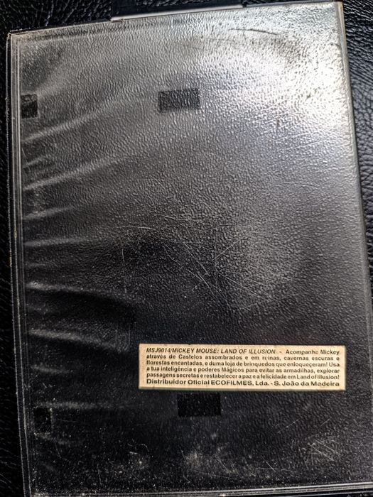 Jogos Sega Master System em bom estado - Sonic, Lion King, Mickey, mai