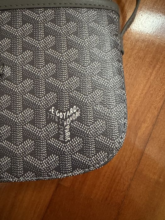 Goyard Belvédère Pm Bag - Grey