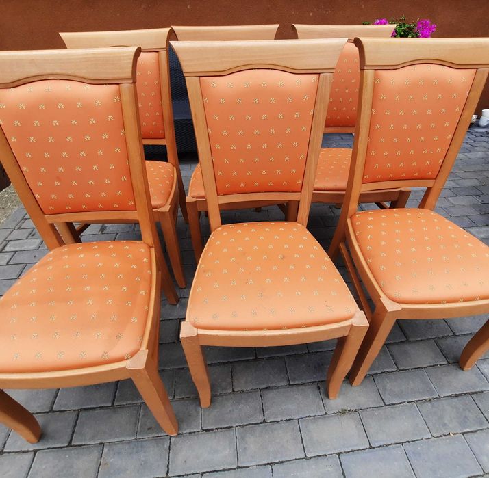 SPRZEDAM krzesło kent jabłoń BRW, używane, do czyszczenia, 50zł/szt