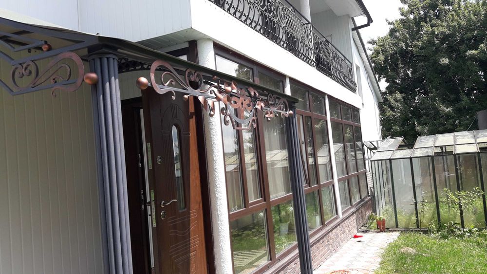 Ворота відкатні та розпашні. Ковані вироби. Металовироби.