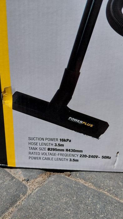 Будівельний пилосос powerplus powx3240