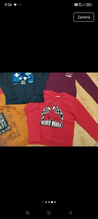 T shirty i bluzy 7 sztuk