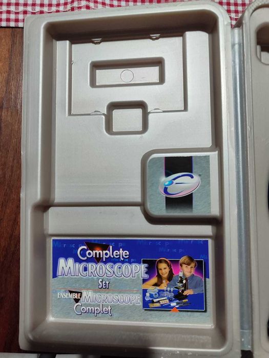 kit ciências - telescópio e mais